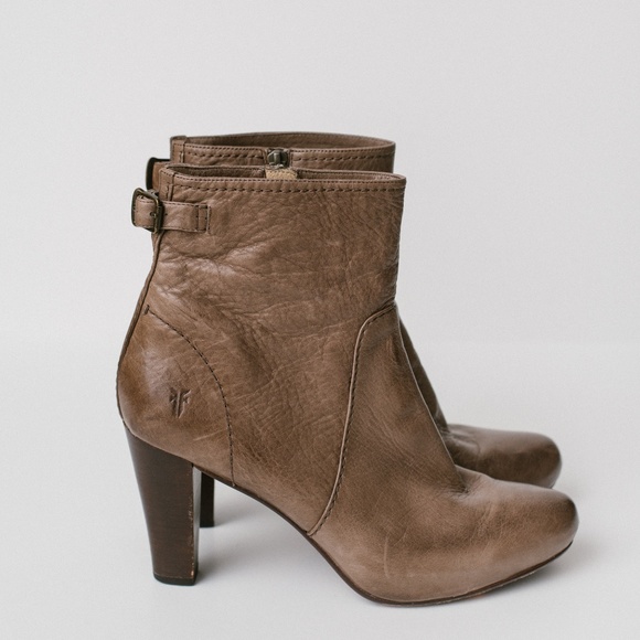 Frye Leather Ankle Boots - Picture 1 of 6